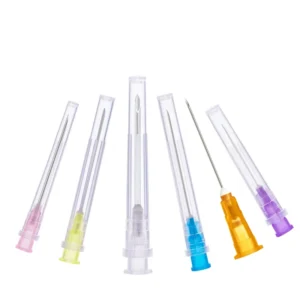 Sterile Injection Needles Disposable Syringe Needles 18G 20G 21G 22G 23G 25G 27G 30G 32G 34G for Insulin Vaccine Veterinary