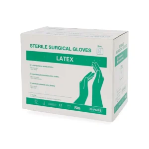 Sterile Latex Disposable Safety Gloves Size 6.0 Individually Packaged