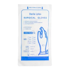 Sterile Latex Gloves for Surgery Lab and Medical Use Low MOQ with Fast Delivery