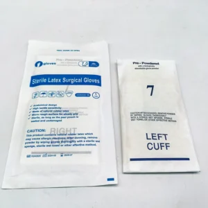 Sterile Latex Nitrile Surgical Gloves Size 6.5 7 7.5 8 Powder Free Disposable