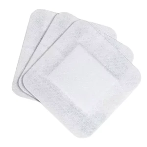 Sterile Medical Transparent Wound Burn Aid Dressing Non Woven Surgical Adhesive Dressing with Absorbent Pad