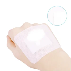 Sterile Mesh Transparent PU Wound Dressing Breathable Self Adhesive Medical Wound Care Film Patch
