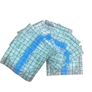 Sterile Transparent Self-Adhesive PU Wound Dressing with Absorbent Pads Band Aids for Wound Care