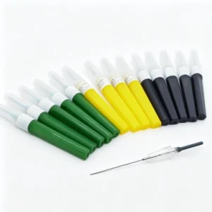 Sterile Veterinary Blood Collection Needle Disposable Animal Sampling Needle