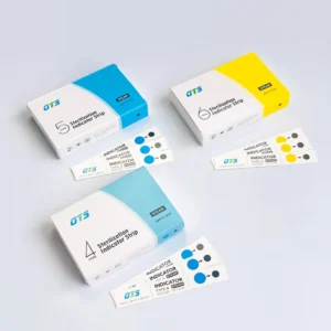 Sterilization Indicator Cards with Blue to Black Color Change for Class4 Steam Sterilization Processes