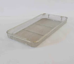 Sterilization Instrument Stainless Steel Laboratory Basket for Medical Industry