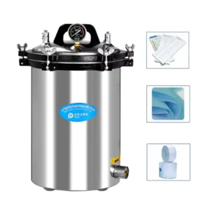 Sterilization Machine Portable Lab Autoclav Medical 24L Sterilizers Desktop 18L Autoclave