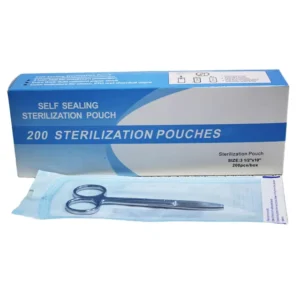 Sterilization Pouches Self-sealing Bag Paper Pouch Disposable 200 Pcs Packs Nail Tool Piercing Pliers Salon Tattoo Grip