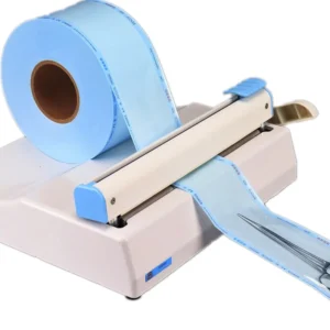 Sterilization Roll Sterilize Pouch Roll 200m Gamma EO Steam Compatible Sterilize Reel for Dental & Hospital
