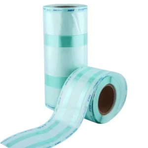 Sterilized Three dimensional Tyvek Reel Pouch Heat Seal Medical Sterilization Roll Bag Far Infrared Disinfected Green CE