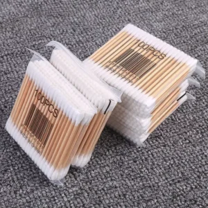 Stick Cotton Swabs OEM Manufacturer Wooden Cotton Bud