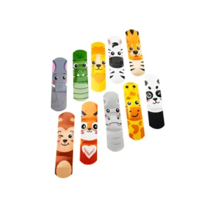 Stock 10pcs Individually Sterile Latex Free Wrapped Self Adhesive Bandages Funny First Aid Kids Band Aids