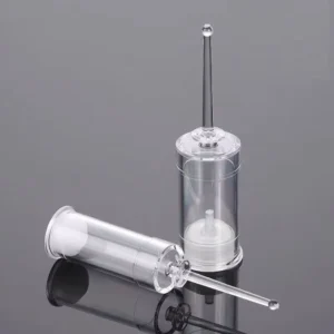 Stock 1ml 2ml 3ml 5ml Cylindrical Antenna Style Disposable Plastic Vials & Ampoules with Breakable Needle Tip Dispensing Tubes