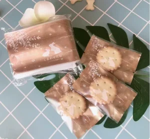 Stocks Candy Bags Biscuit Surprise Lucky Bags Plastic Gummy Biscuit 7*10cm Packaging Bags