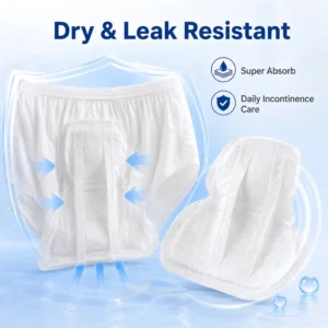 Super Absorb 260mm*290mm Non-woven Urine Pad Leak Proof Sanitary Pads Inkontinenzeinlagen Fuer Maenner