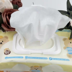 Super Soft Pure Baby Wet Wipes Unscented Spunlace Material 80pcs Natural Feminine Baby Wipe China