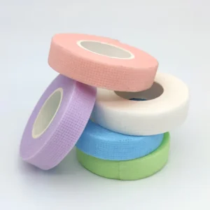 Supplier Pink Surgical Non Woven Isolation Silicone Micro Adhesive Disposable Eye Extension Eyelash Lash Sensitive Skin Tape