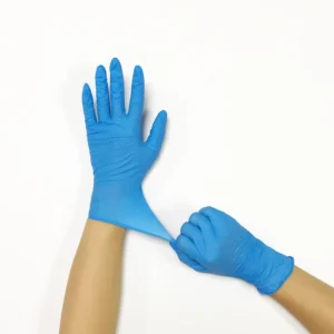 Supplier Price White Safe Powder Free Surgical Clean Disposable Examination Nitrile Gloves Medical Food Grade