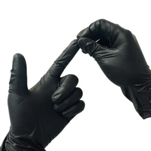 Support Custom Private Label Black Nitrile Gloves 100 Pcs Box for House Work Glove Nitrile Home Use