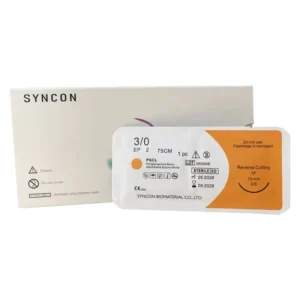 Surgical Absorbable Suture Nylon Silk Suture 3 0 4 0 Thread with Needle for Dental Pet Ophthalmic Surgery