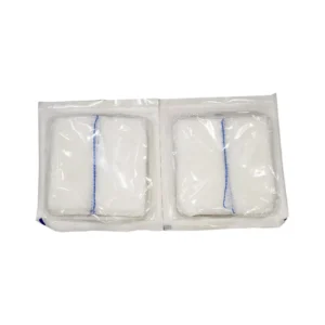 Surgical Dressing Gauze Pads Gauze Swab with Blue Line X ray Detectable Threads or Without X ray 8ply 12ply 16ply