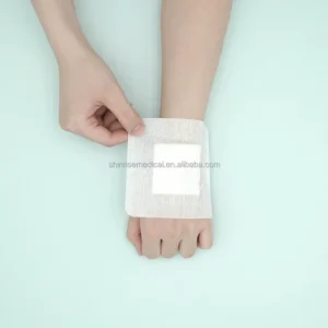 Surgical Self Adhesive Soft Non Woven Cloth Island Wound Dressing Non Adherent High Absorbent Pad EO Sterile Class II Wound