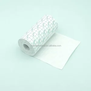 Surgical Stretch Non Woven Fabric Acrylic Adhesive Self Adherent Retention Wrap Fixation Wound Dressing Athletic Tape CE