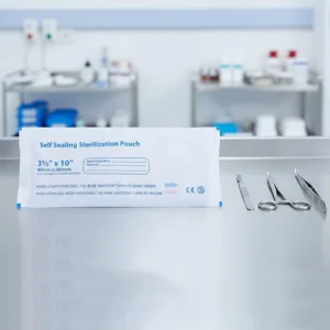 Surgical Supplies Sterilized Disposable Sterilization Pouch Medical Self Sealing Sterilization Pouch 90*260mm for Patients