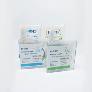 Surgical Supply Disposable Medical Non absorbable Surgical Suture Nylon 5 0 6 0
