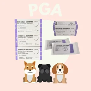 Surgical Suture Thread Medical Polyglactin PDO PGA NYLON 80 Veterinary Sutures