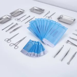 Surgical Tool Self Sealing Sterilization Pouch Medical Dental Autoclavable Instrument Triple Band Seal CE Certified Packing Bag