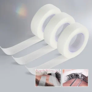 Surgical Under Eye Micropore White Lash Non Woven Eyelashes Extension Tape Fabricated Non Woven Microporous Paper