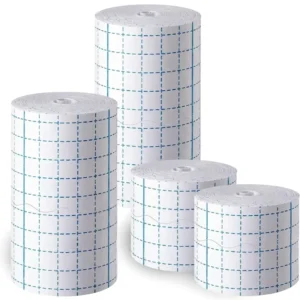 Surgical and Medical Wound Dressing Hypafix Medical Fabric Non Woven Adhesive Fixation Tape Roll 5cmx10m