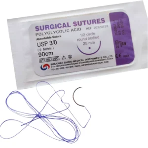 Suture Cassette Surgical Absorbable Ophthalmic Suture Oftalmology