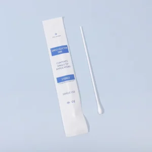 Swab Applicator Cotton Rayon Tip Plastic Shaft in Wrapped Sterile 150mm