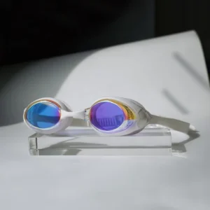 Swimming Equipment Transparent PC Lenses Silicone Coating Anti-fog Swimming Goggles for Adult