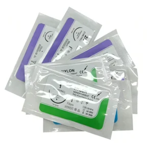 Synthetic Absorbable Suturing Thread Polyglactin 910 for Clinical Use