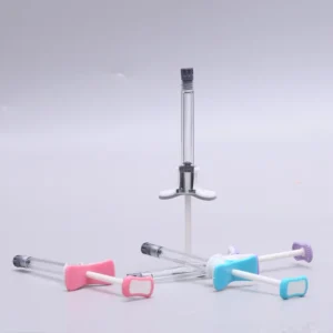 Syringe Medical Grade Backstop Pack Disposable Skincare Syringe Blister for Skincare