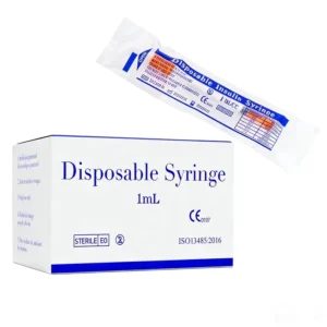 Syringe with Needle 31g 1cc 5/16inch 8mm Can Be Used Animals Aguja Para Insulina 1ml Case 31 Gauge 8mm