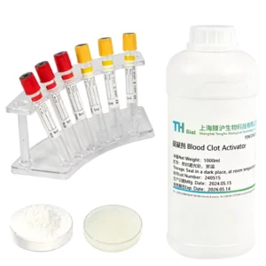 TENGHU Coagulant 2 ml CAT Serum Clot Activator Blood Test Tube with Clot Activator Agent