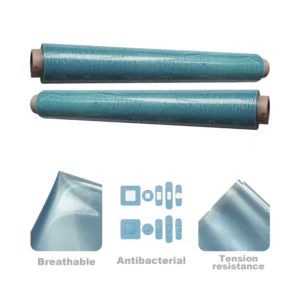 TPU Film Factory Medical Polyester Based Roll Blue Environmental Protection Breathable TPU Film for Band Aid