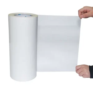 TPU Matte Hot Melt Adhesive Glue Roll Acrylic Sheet Heat Activated Embroidered Patches for Woodworking and Embroidery