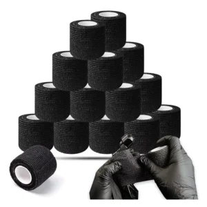 Tattoo Colored Waterproof Non Woven Exercise Sports Self Adhesive Sport Tape Football Sock Cohesive Bandage 5m*4.5cm