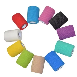 Tattoo Self Adhesive Elastic Non Woven 5cm Wide Elbow Bandage Nail Tapes Finger Protection Wrap Easy to Use