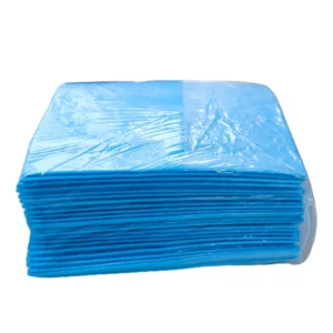 Tedia Medical Disposable Pad Hospital Bed Sheet CE Certified Absorbency Hospital Grade 80x120cm Blue Coated Non Woven