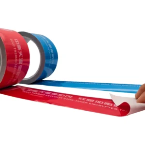 Temperature Sensitive Indicator VOID Tape Heat Activated Security Packaging Tape for High Value Products