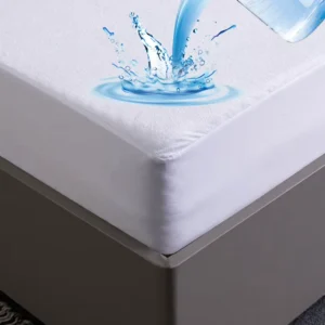 Terry Fabric Waterproof Mattress Covers With Elastic 100% Waterproof Mattress Protector