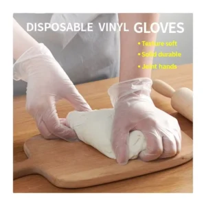 Textured Disposable Nitrile Gloves for Wet and Dry Cleaning Work