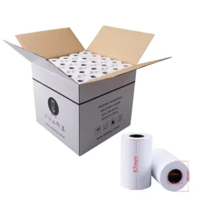 Thermal Paper Design Manufacturer Colourful 80x80mm 57x38mm Coreless Thermal Paper For POS Printer Thermal Paper Roll