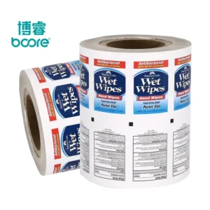 Thermal Sealing Film for 70% Alcohol Pad Wet Wipes Sachet Packing Aluminum Foil Paper Packaging Film